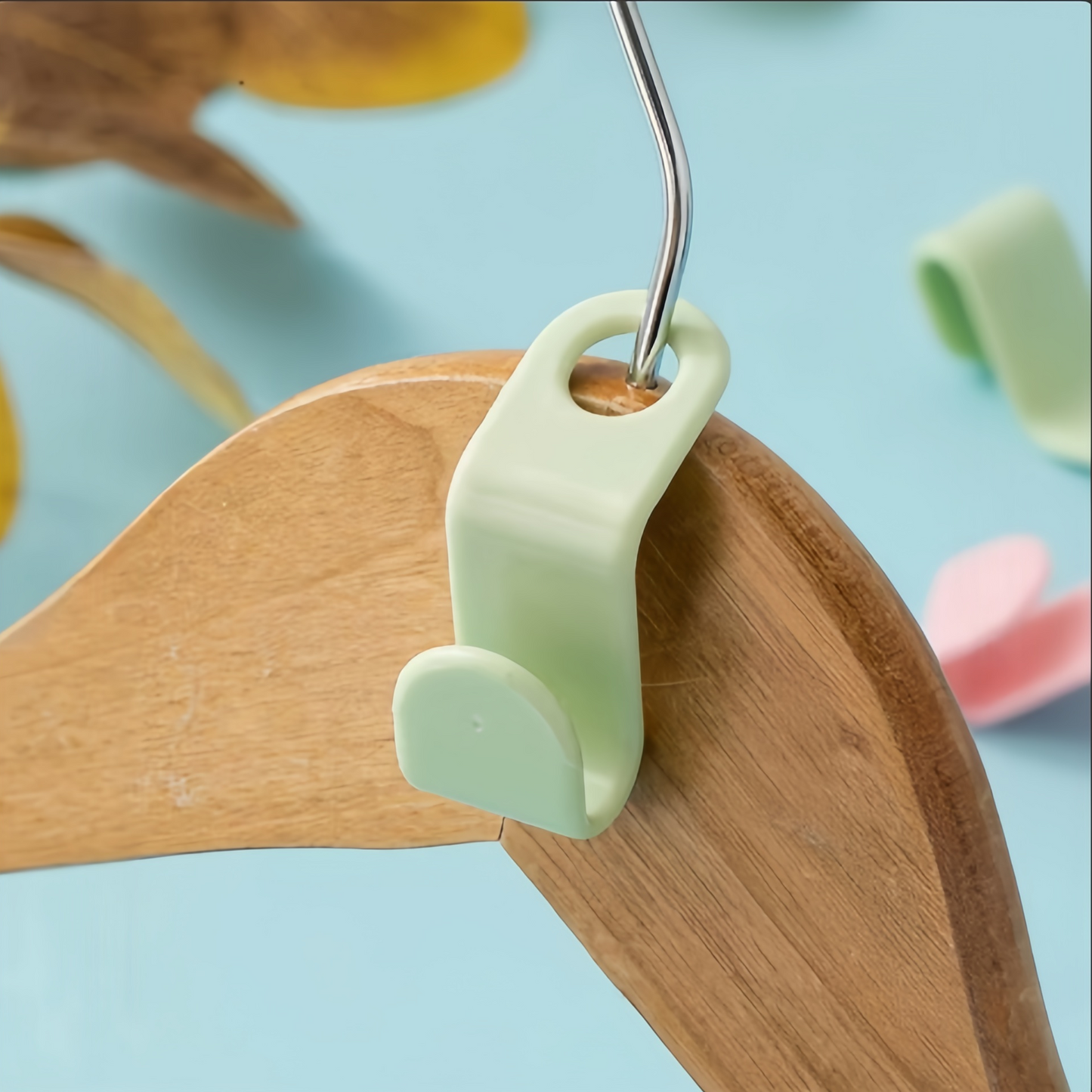 40 Pcs Clothes Hanger Connecting Hooks
