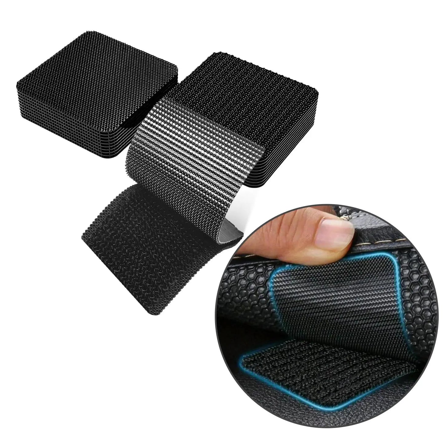 Waterproof Self Adhesive Heavy Duty Double Sided Hook and Loop Strips
