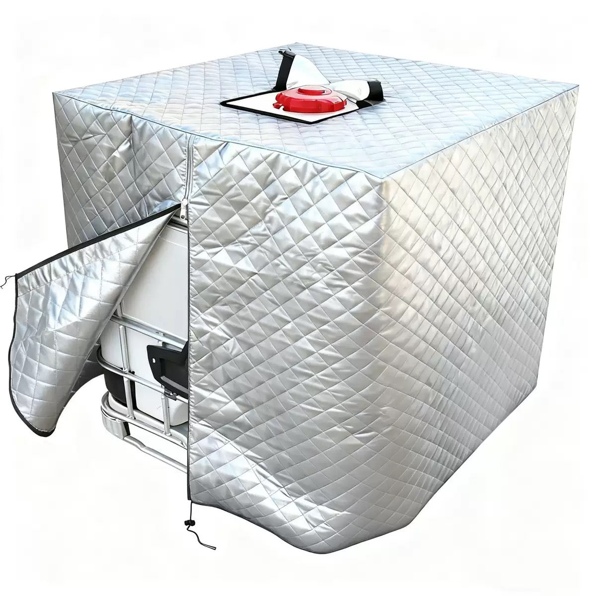 💧 Waterproof IBC Tote Cover – Heavy-Duty, UV-Blocking, Secure Fit ⛈️