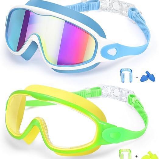 Kids Swim Goggles - UV Protection & Anti-Fog