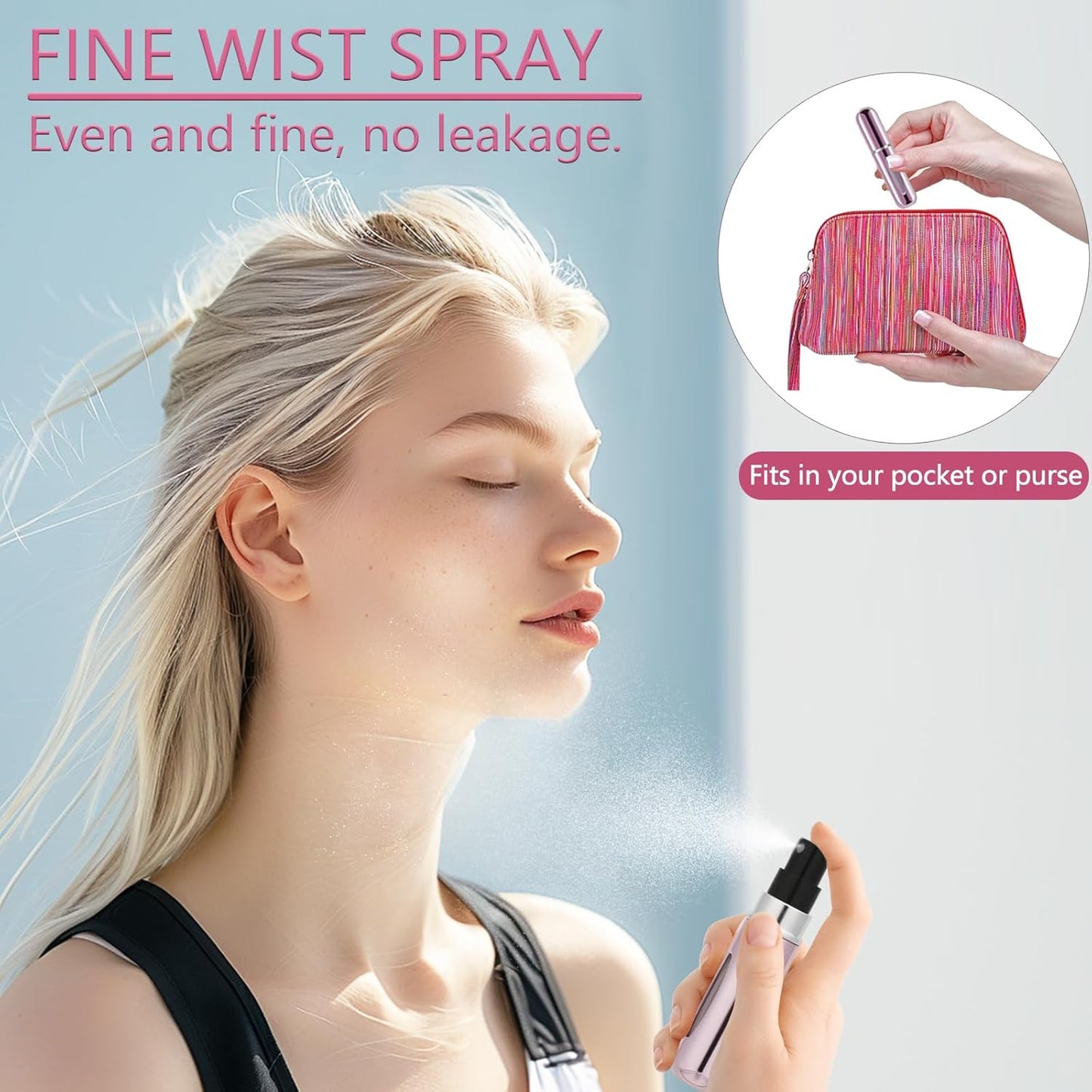Refillable Travel Perfume Atomizer