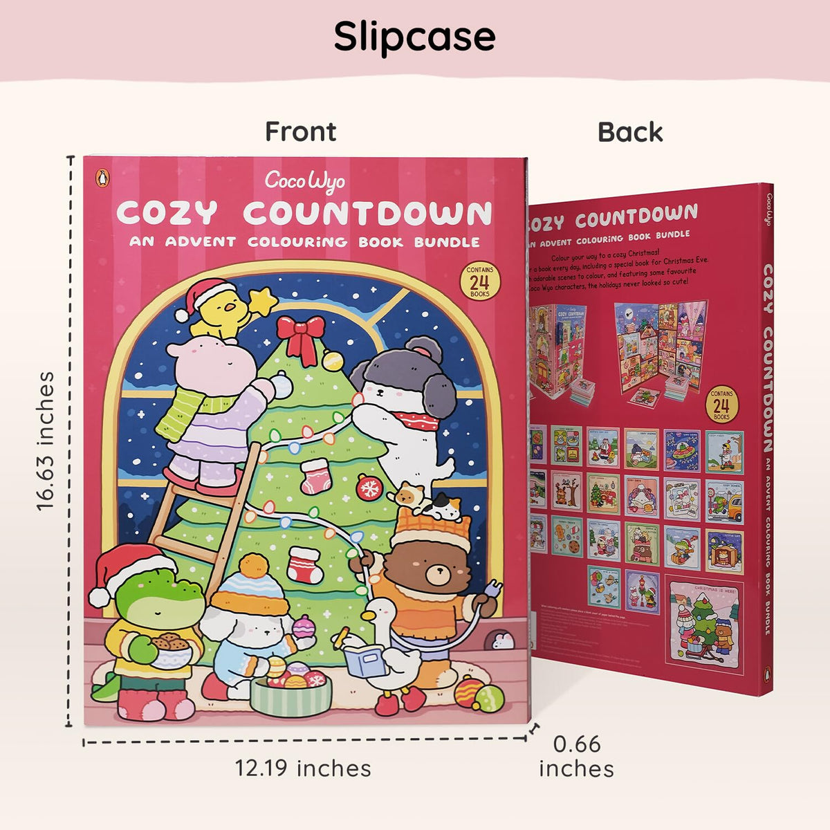 Christmas Coloring Book Advent Calendar