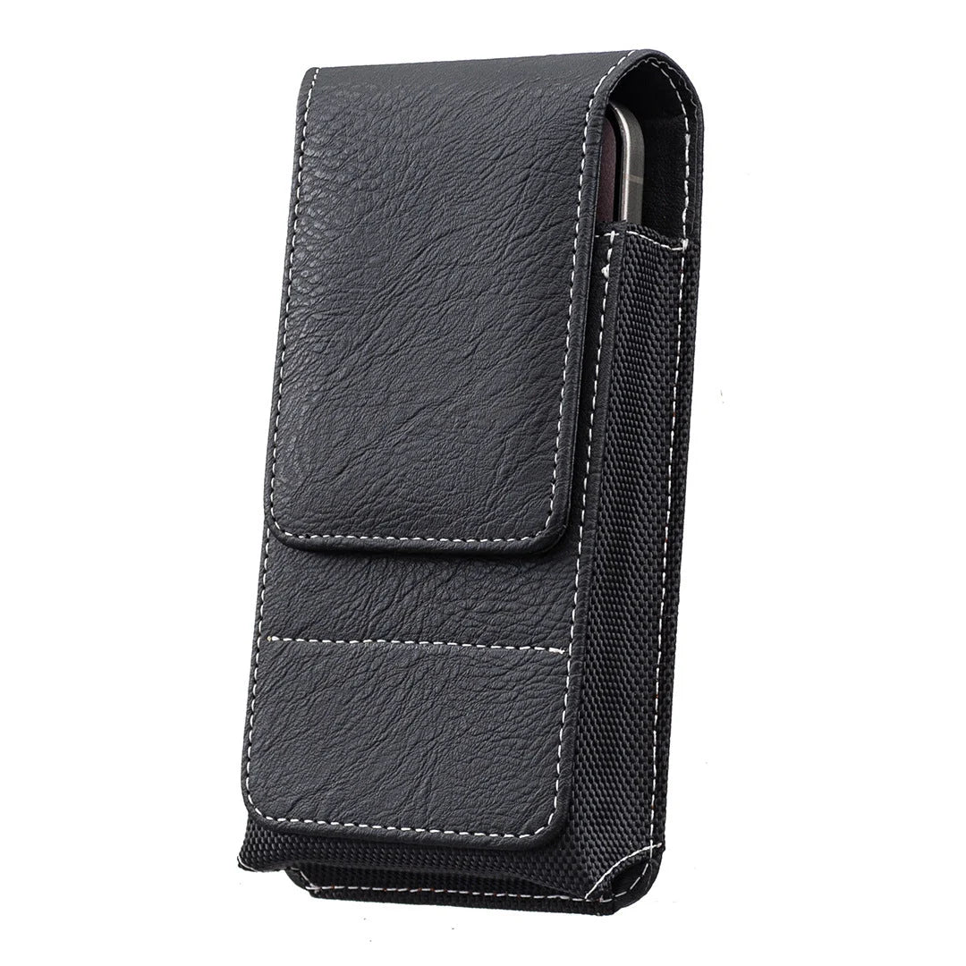 🔥 Early Black Friday Deal –Men’s Waist Phone Pouch with Magnetic Closure, Card Slot & Metal Belt Clip