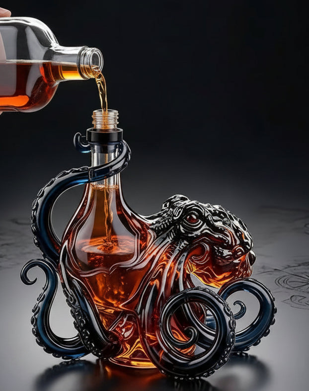 🎁 Father’s Day 49% OFF – 3D Octopus Bottle 🐙🥃