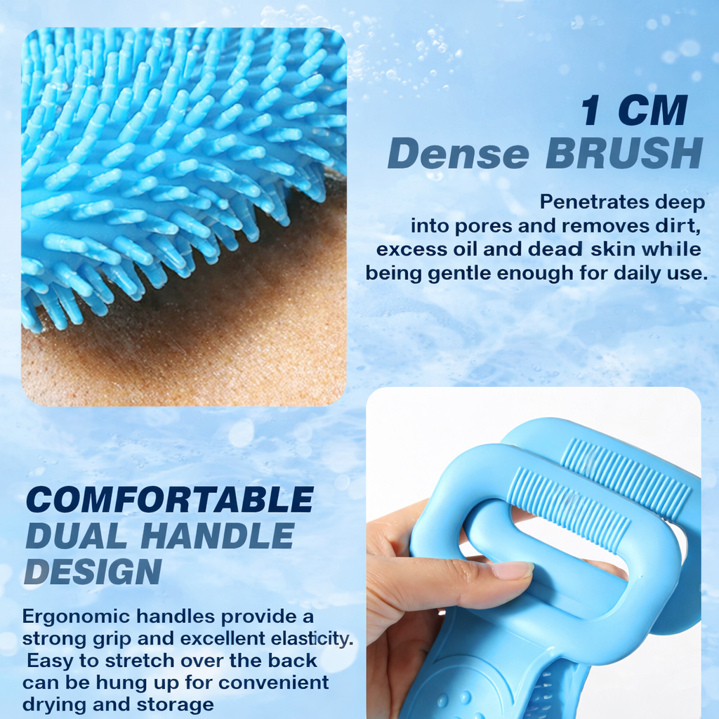 FreshBath™ Silicone Bathing Scrubber Belt for Men & Women