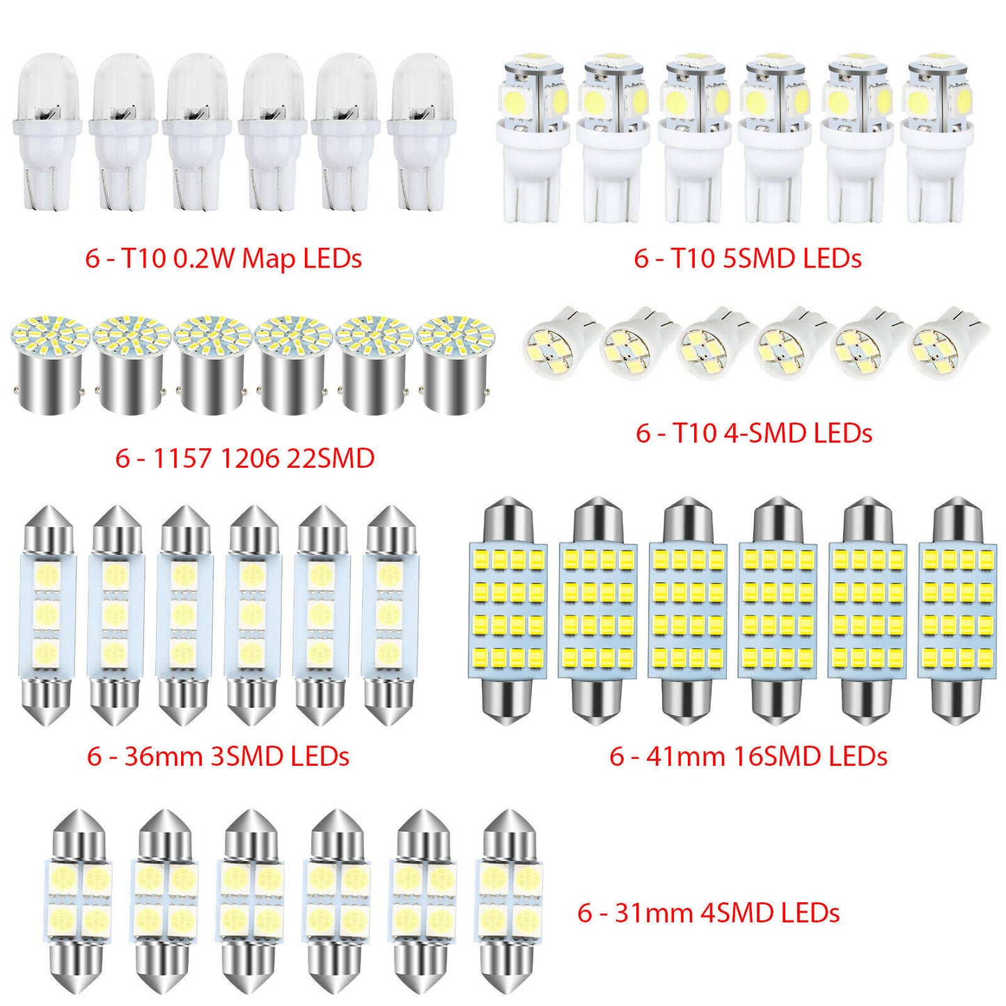 Automotive LED Bulb Kit