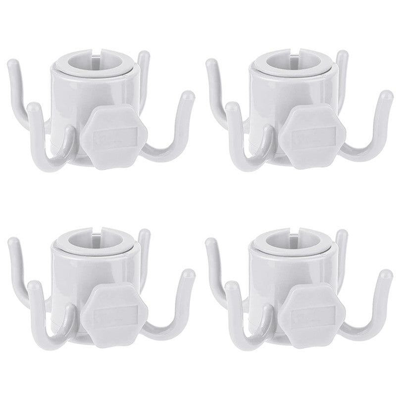 Universal Beach Umbrella Hook Hanger with 4 Hooks (1-Pack / 2-Pack / 4-Pack