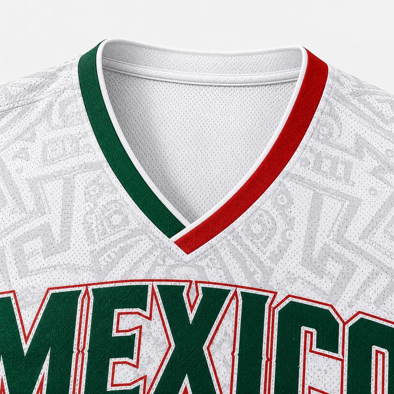 ⚽🏆Aztec Pride™ Mexico Inspired Soccer Fan Jersey