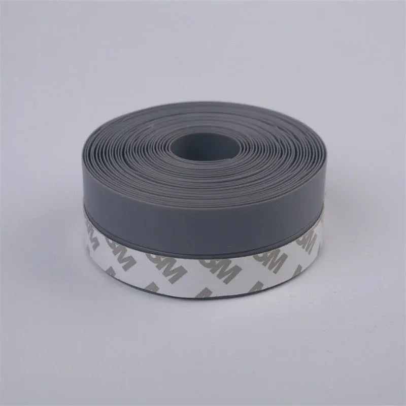 16.4Ft Door Weather Stripping | Adhesive Draft Stopper Seal Strip for Doors, Windows & Shower Doors