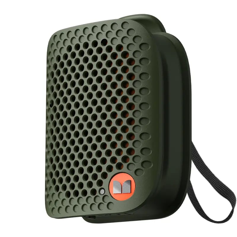 Clip-On Bluetooth Speaker – IPX7 Waterproof, 12-Hr Battery, TWS Stereo | 80g Ultra-Light