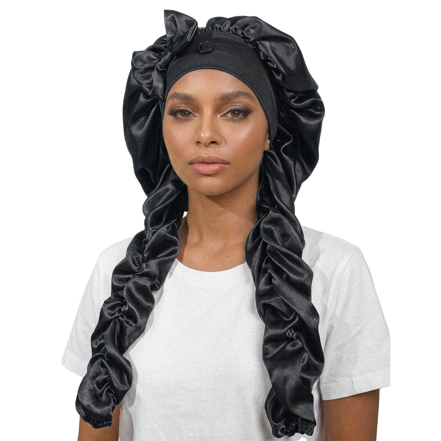 BUY 1 GET 1 FREE🔥 Silk Bonnet for Long Curly Hair