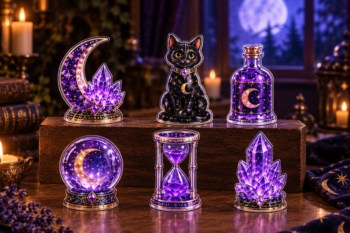 ⏳2D- 49% OFF – 🔮 2026 Crystal Witch Advent Calendar | 24 Days of Mystical Miniatures, Crystal-Inspired Surprises & Witchy Fantasy Charm ✨