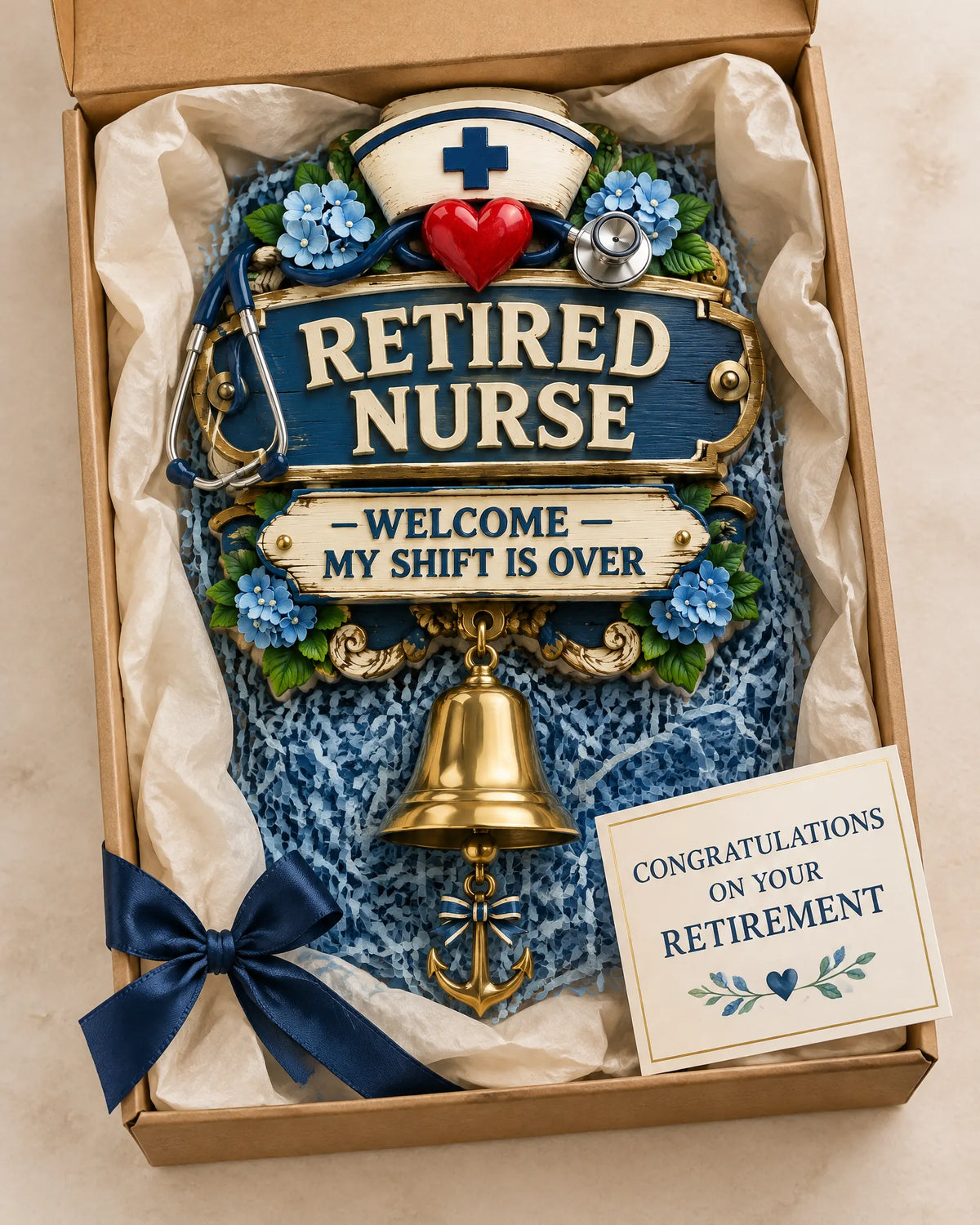 Retired Nurse Welcome Doorbell