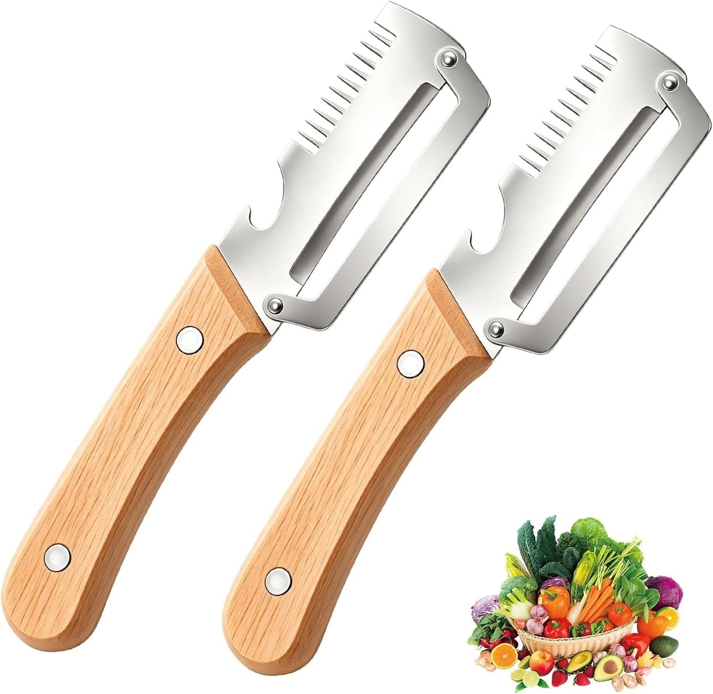 🔥🔥Buy 3 Get 5 Free(8 Pcs)Multi-Functional Vegetable Peeler for Kitchen