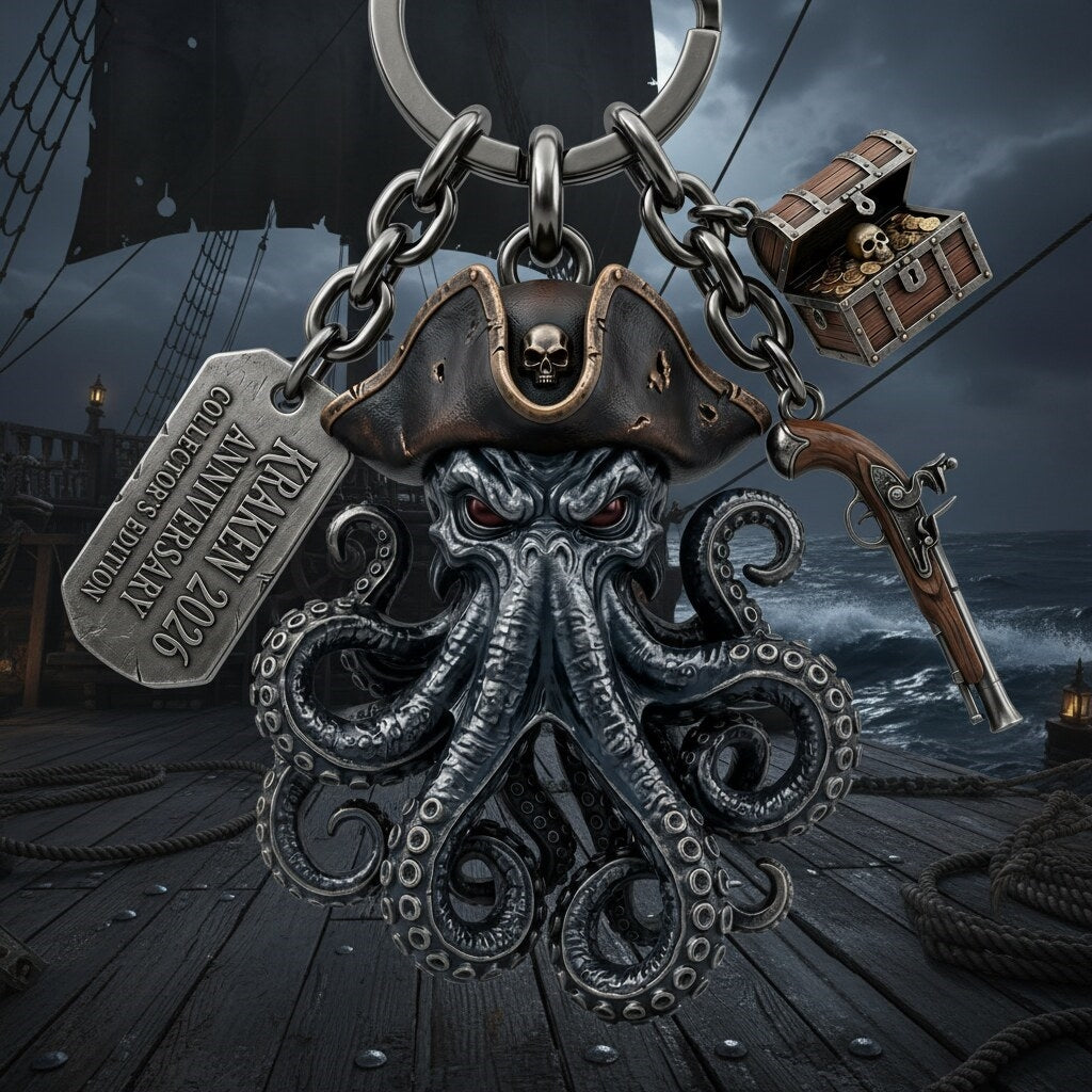 ⚓Kraken Abyss King Collector Edition Keychain