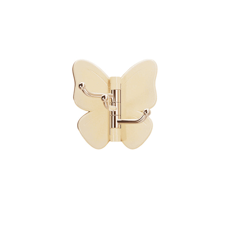 Butterfly Corner Rotating Hook | No-Drill Adhesive Wall Hook