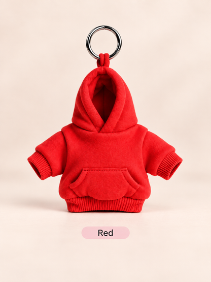👕🔑 Cute Hoodie Keychain Charm – Mini Fashion Accessory for Bags & Backpacks