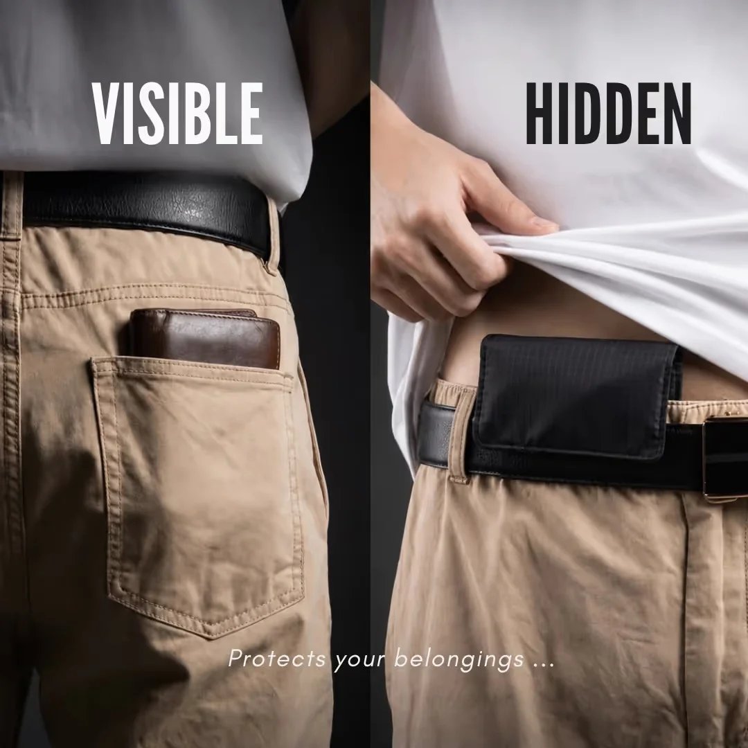🛍️ Black Friday Preview Sale –✨Concealed anti-theft travel waist bag