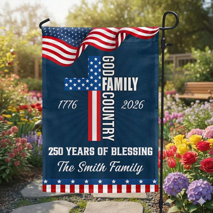 🇺🇸250 Years of Blessing Garden Flag