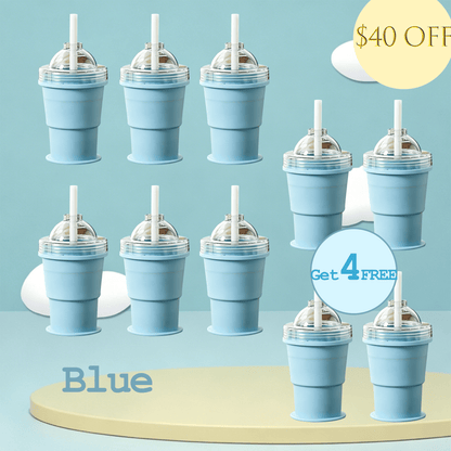 🧊 Foldable Silicone Ice Ball Drink Cup