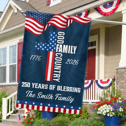 🇺🇸250 Years of Blessing Garden Flag