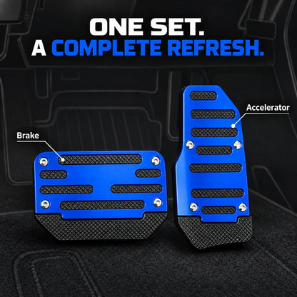 2PCS NonSlip Universal Automatic Foot Brake Gas Cover Pad Pedal Accessories Car
