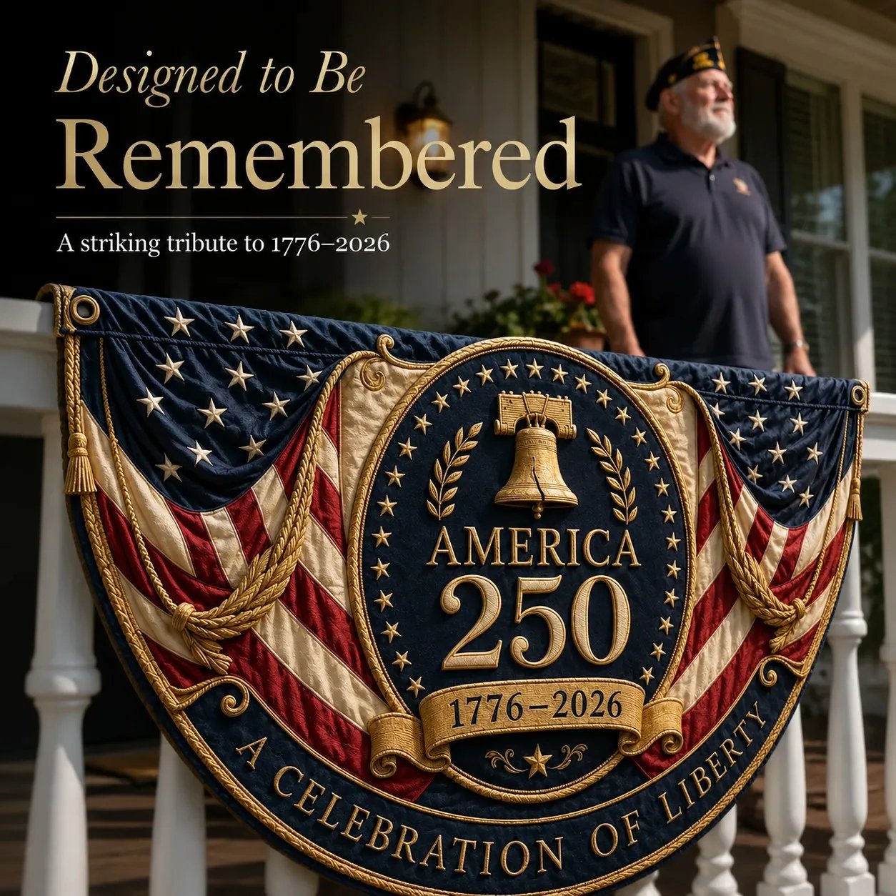 🇺🇸America 250 Fan Bunting Flag A Celebration of Liberty, Heritage, and American Pride 🇺🇸