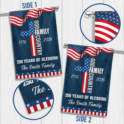 🇺🇸250 Years of Blessing Garden Flag