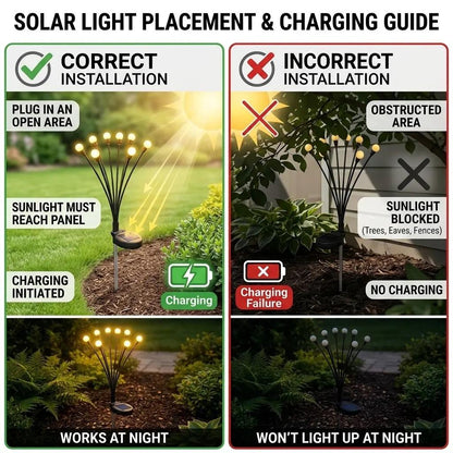 ✨Solar Firefly Lights | Swaying in Breeze, Create Dreamy Garden