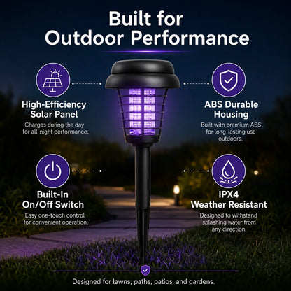 ☀️ Solar Mosquito Zapper Light 🦟