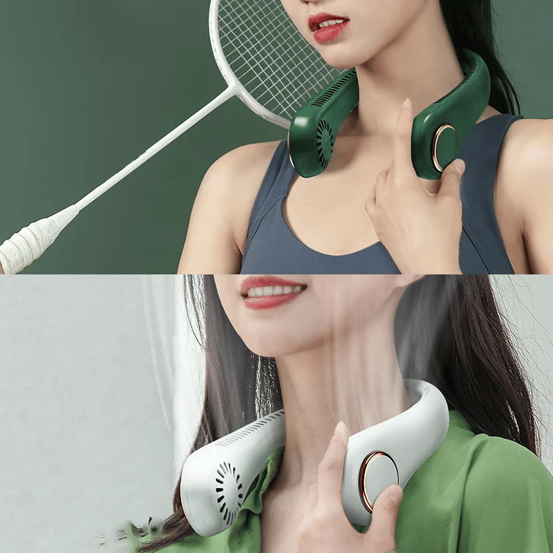 🔥Last Day 50% OFF🍃 Portable Bladeless Neck Fan