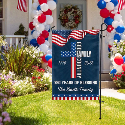 🇺🇸250 Years of Blessing Garden Flag