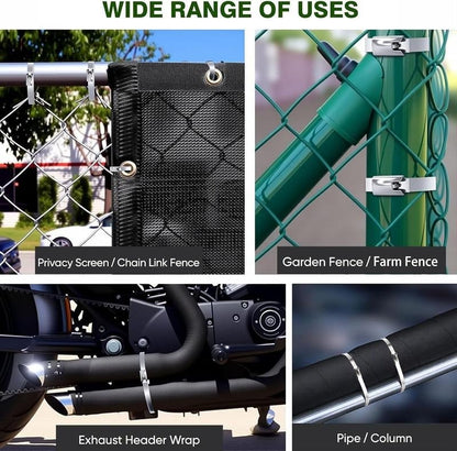 🔥 304 Stainless Steel Zip Tie Kit | 4X Stronger Than Plastic | 49% OFF Pro Tool!