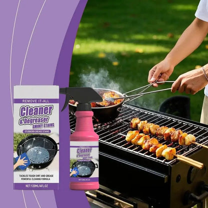 🔥Hot Sale 50% off💧120ML BBQ Non-toxic, Heavy Duty, No Residue Grill Cleaner Degreaser Spray