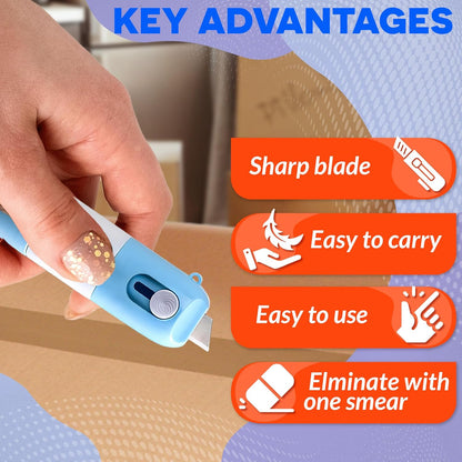 🔥Hot Sale 49% off🌟📄 2-in-1 Thermal Paper Correction Fluid with Unboxing Knife