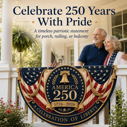 🇺🇸America 250 Fan Bunting Flag A Celebration of Liberty, Heritage, and American Pride 🇺🇸