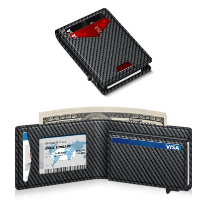 🎁⚡Black Friday Mega Deal✨Men's RFID Minimalist Bifold Wallet💳