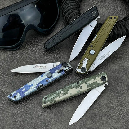 🔪High Hardness Stock Colt II Folding Knife with Safety Lock