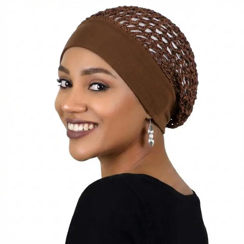 3-Piece Stretchy Wide-Edge Sleeping Cap Set, Soft Protection Bonnet for Nighttime Hair Care & Beauty