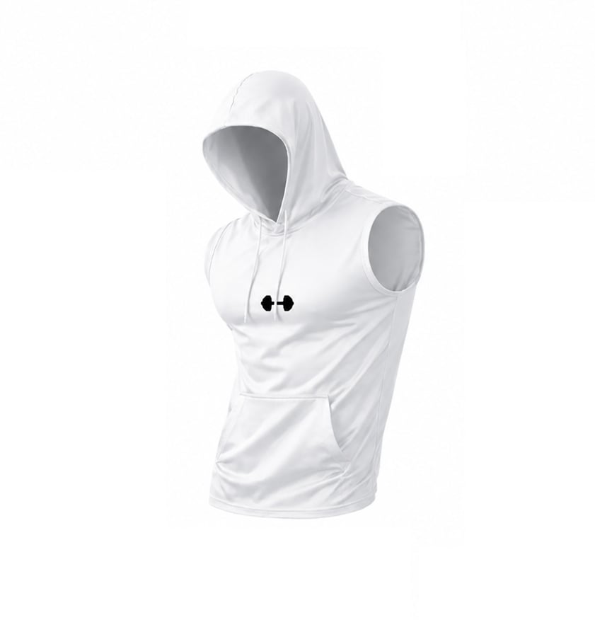 Quick-Dry Cooling Hooded Sleeveless Tops