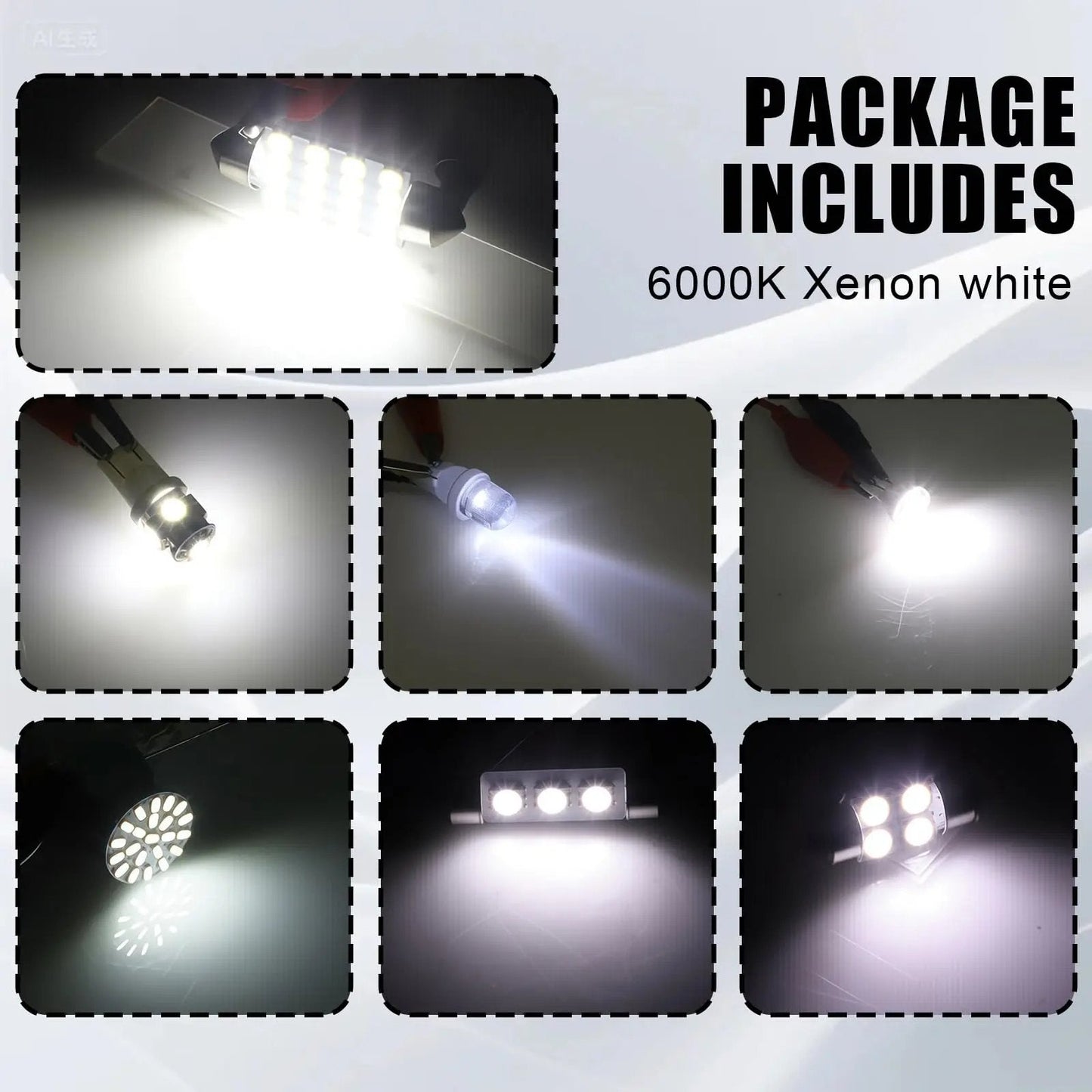 🔥Hot Sale 49% off🌟70 & 42 Pcs Interior Car Light Kit