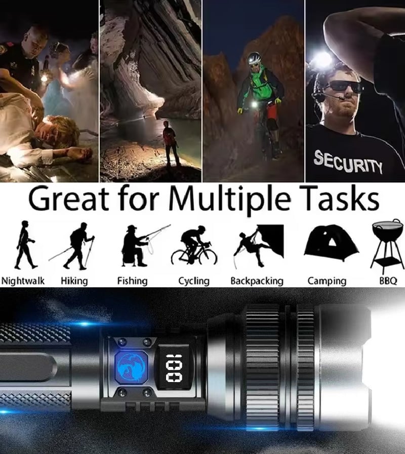 🔥 The Ultimate Survival Flashlight