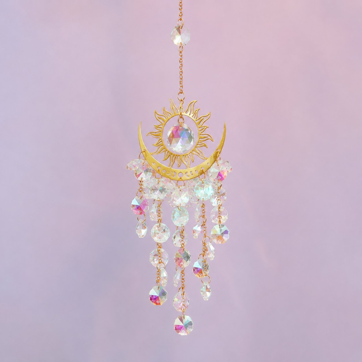✨Crystal Sun Catcher, lndoor Outdoor Decor for Window Bedroom Courtyard Garden☪️