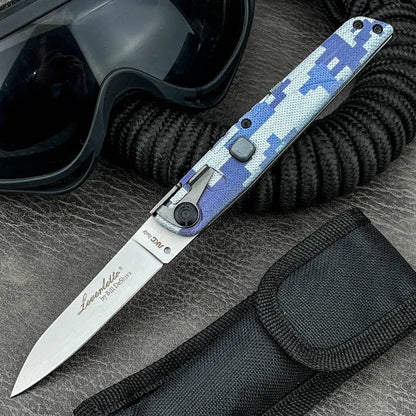 🔪High Hardness Stock Colt II Folding Knife with Safety Lock
