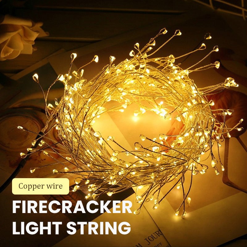 ✨✨LAST DAY SALE 49% OFF!!✨✨Copper Wire Firecracker Light String