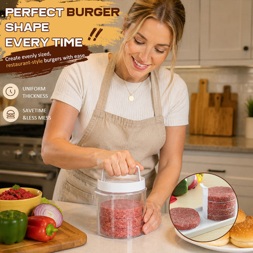 🍔 Burger Patty Maker for Easy Homemade Burgers