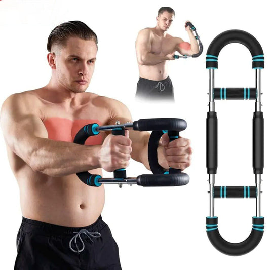 Portable Arm Trainer - Adjustable Spring Resistance Upper Body Workout