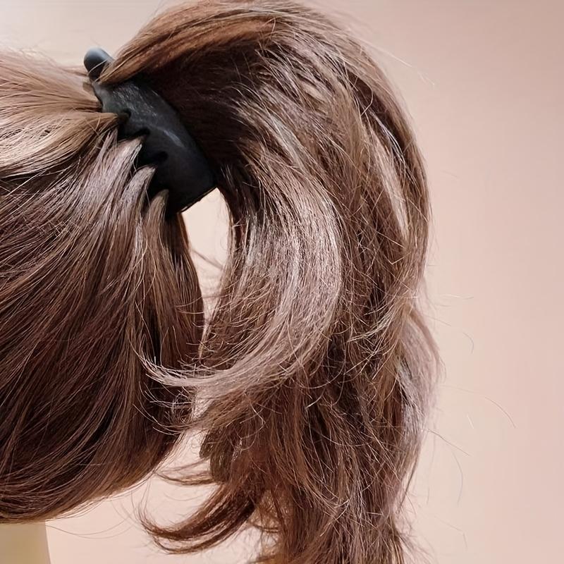 4PCS Mini Non-Slip Banana Hair Clips  – Lightweight Hair Claw for Thin/Fine Hair Ponytails & Buns