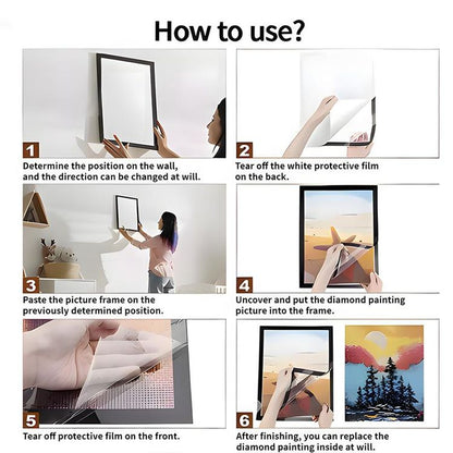 Magnetic Picture Frame Photo-5pcs