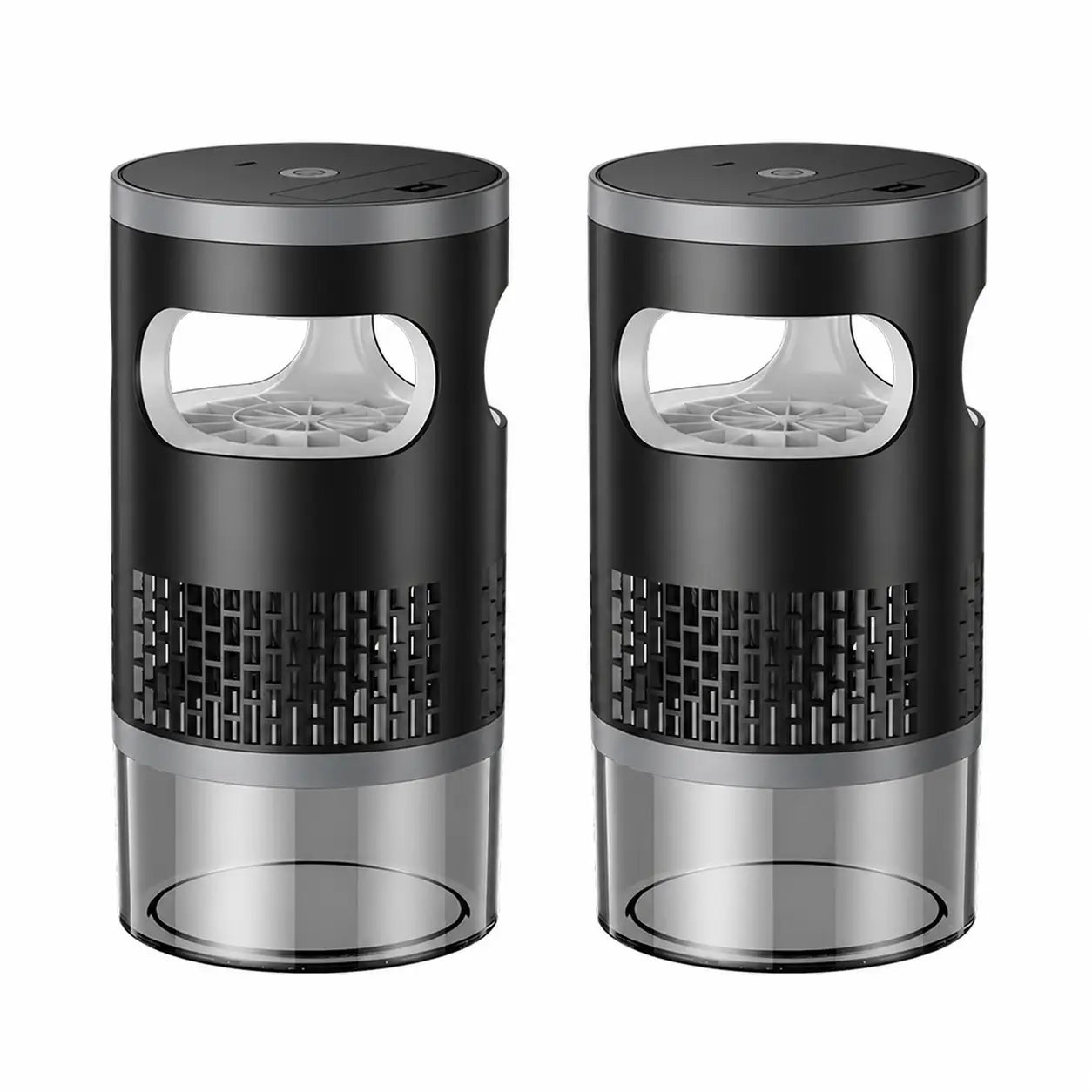 Indoor Insect Trap with Light and Suction Non Zapper Flying Bug Catcher for Mosquitoes Fruit Flies Gnats and Moths Includes One 18650 Rechargeable Lithium Battery